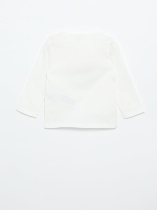 T-shirt in jersey a maniche lunghe - Kiabi