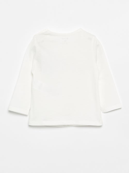 T-shirt in jersey a maniche lunghe - Kiabi