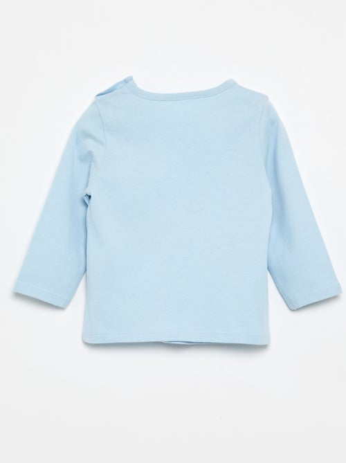 T-shirt in jersey a maniche lunghe - Kiabi