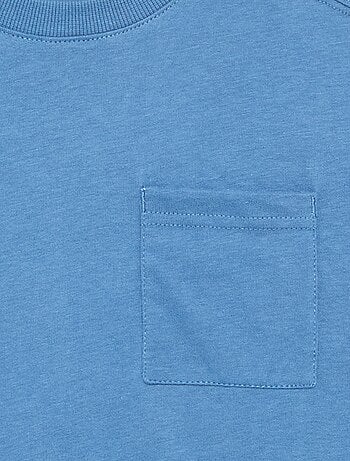 T-shirt in jersey a maniche lunghe