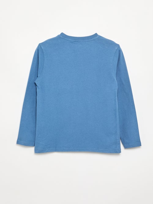 T-shirt in jersey a maniche lunghe - Kiabi