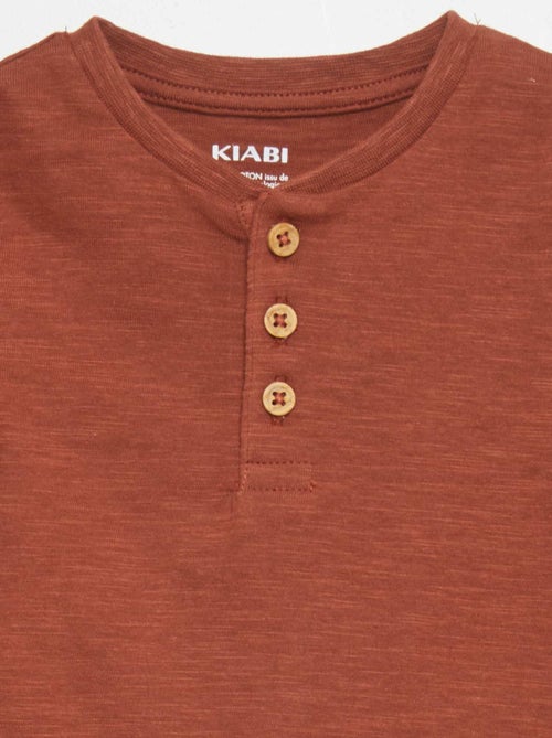 T-shirt in jersey a maniche lunghe - Kiabi