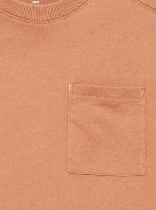 T-shirt in jersey a maniche lunghe - Kiabi T-shirt in jersey a maniche lunghe - Kiabi