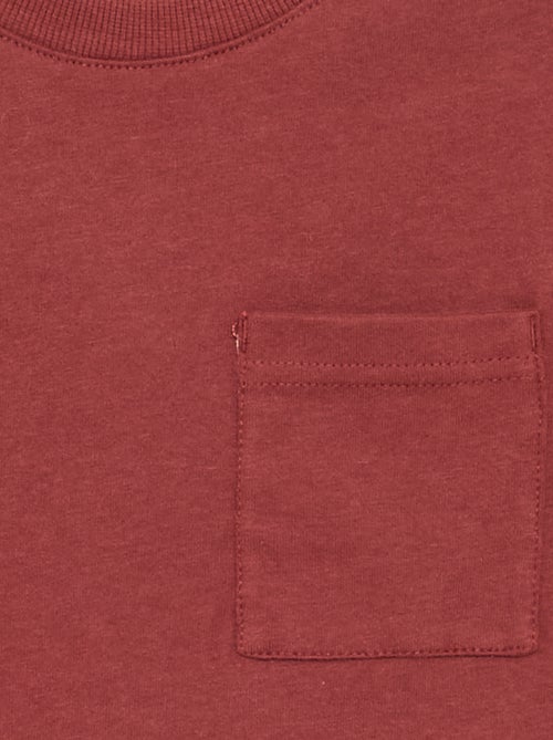 T-shirt in jersey a maniche lunghe - Kiabi
