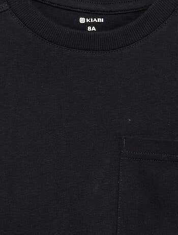 T-shirt in jersey a maniche lunghe