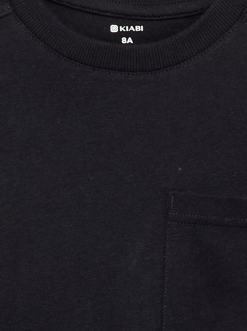 T-shirt in jersey a maniche lunghe - Kiabi T-shirt in jersey a maniche lunghe - Kiabi