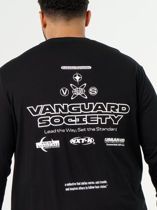 T-shirt in jersey a maniche lunghe - Kiabi