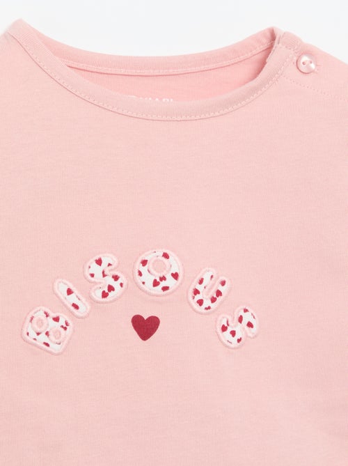 T-shirt in jersey a maniche lunghe - Kiabi