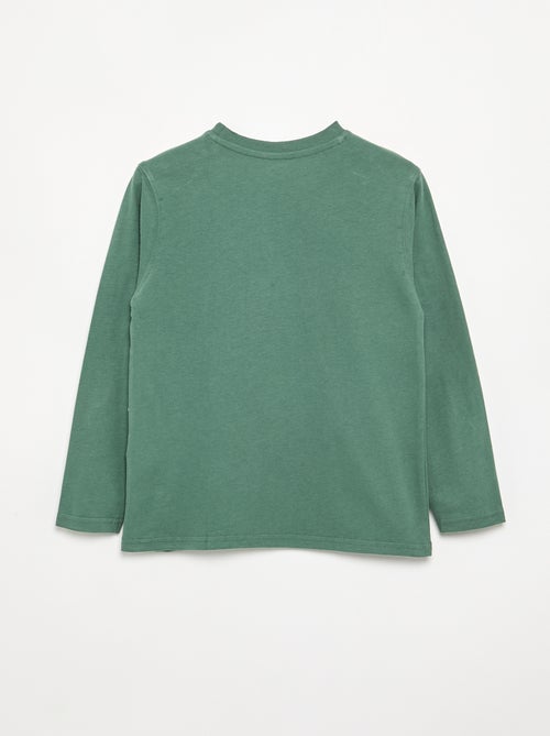 T-shirt in jersey a maniche lunghe - Kiabi