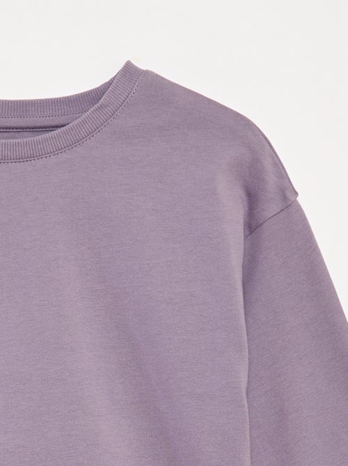 T-shirt in jersey a maniche lunghe - Kiabi