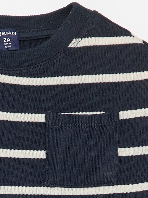 T-shirt in jersey a righe - Kiabi T-shirt in jersey a righe - Kiabi
