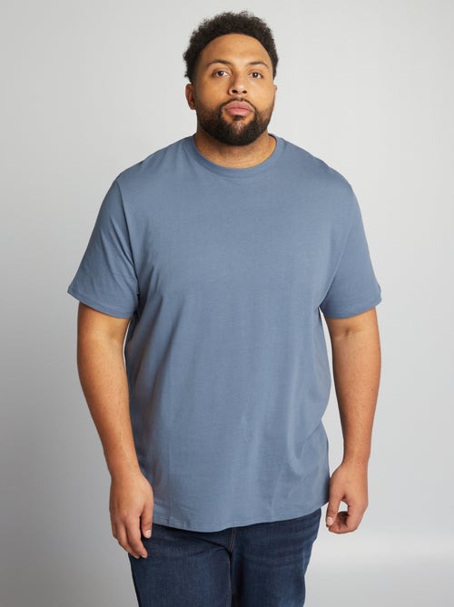 T-shirt in jersey a tinta unita - Kiabi