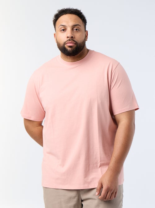 T-shirt in jersey a tinta unita - Kiabi T-shirt in jersey a tinta unita - Kiabi