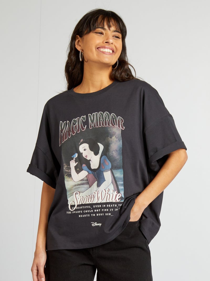 T-shirt in jersey 'Biancaneve' 'Disney' GRIGIO - Kiabi