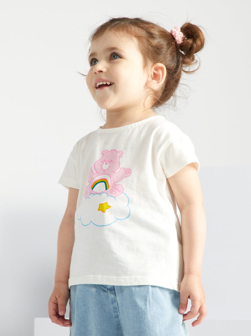 T-shirt in jersey BIANCO - Kiabi