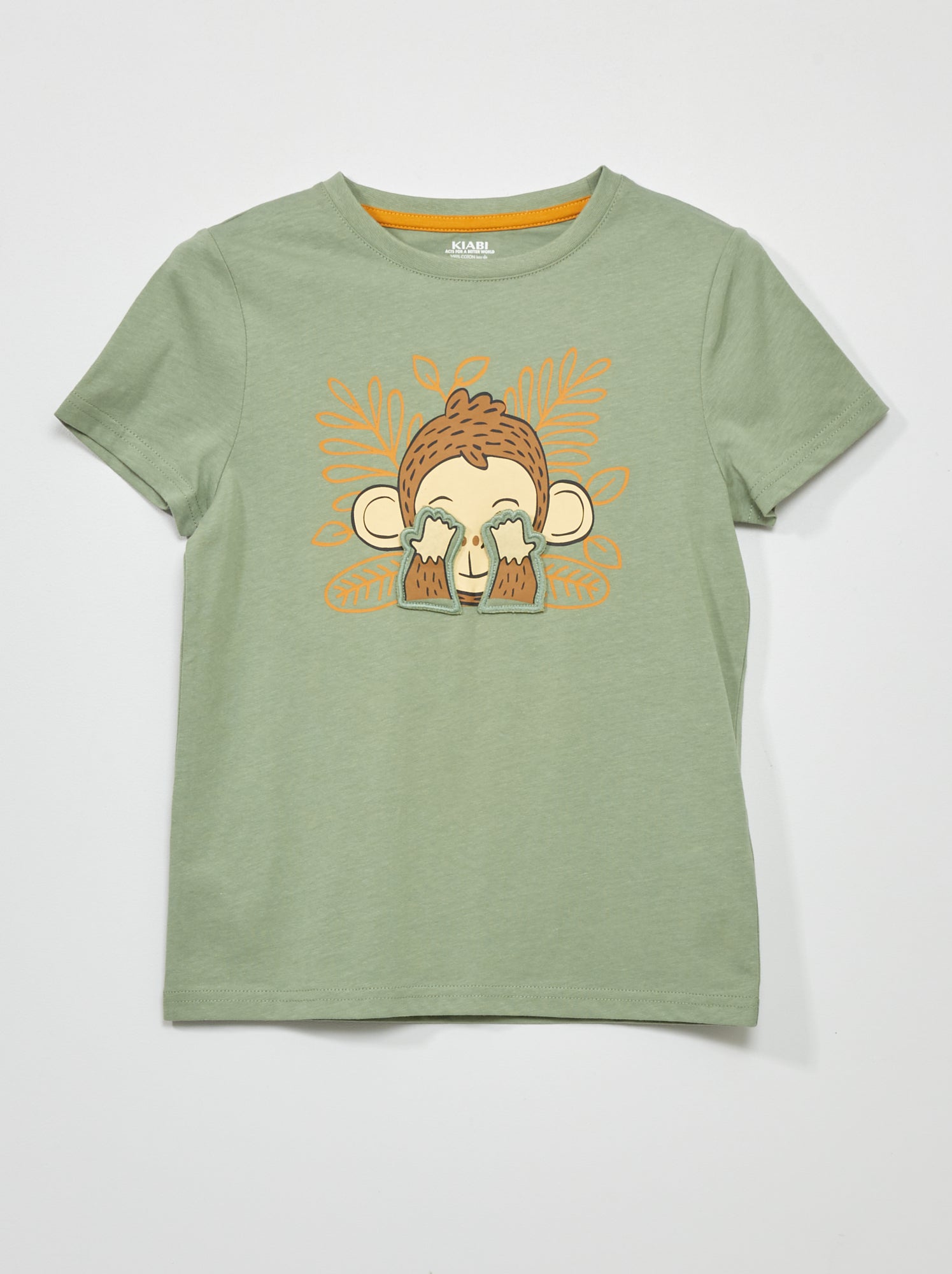 Kabooki T-Shirt Unisex Bambini E Ragazzi – 100% Cotone Organico, Maglia In Cotone Fronte In Poliestere, 160 G/m²