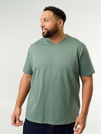 T-shirt scollo a V