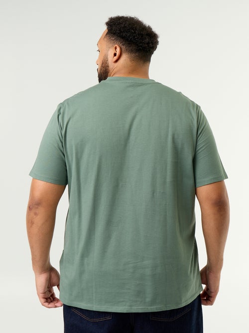 T-shirt in jersey con scollo a V - Kiabi T-shirt in jersey con scollo a V - Kiabi