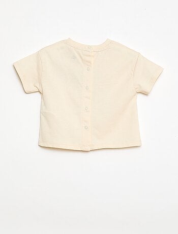 T-shirt in jersey con stampa 'Jurassic World'