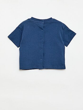 T-shirt in jersey con stampa 'Jurassic World'