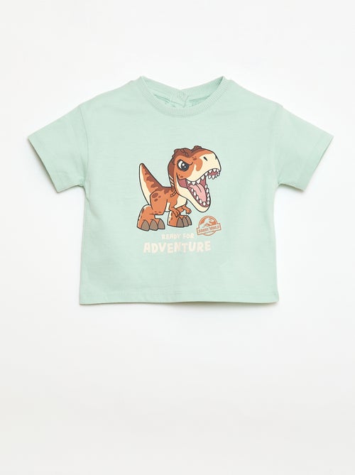 T-shirt in jersey con stampa 'Jurassic World' - Kiabi