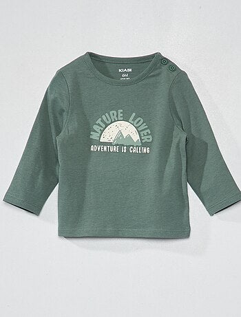 T-shirt in jersey con stampa - Kiabi