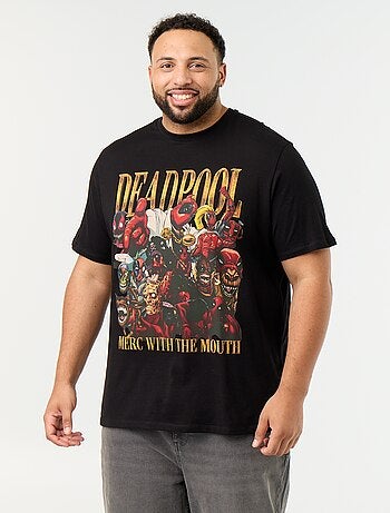 T-shirt in jersey 'Deadpool' 'Marvel' a maniche corte