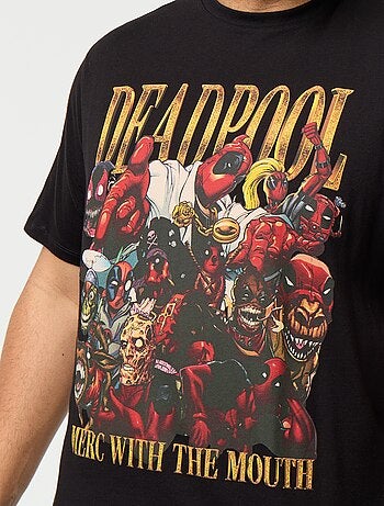 T-shirt in jersey 'Deadpool' 'Marvel' a maniche corte