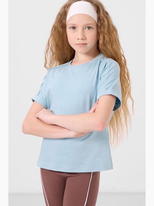 T-shirt in jersey di cotone tommy - Kiabi