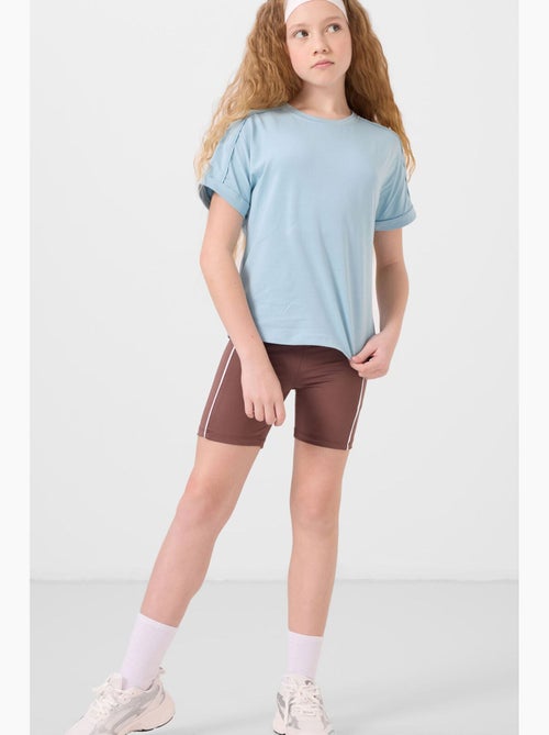 T-shirt in jersey di cotone tommy - Kiabi