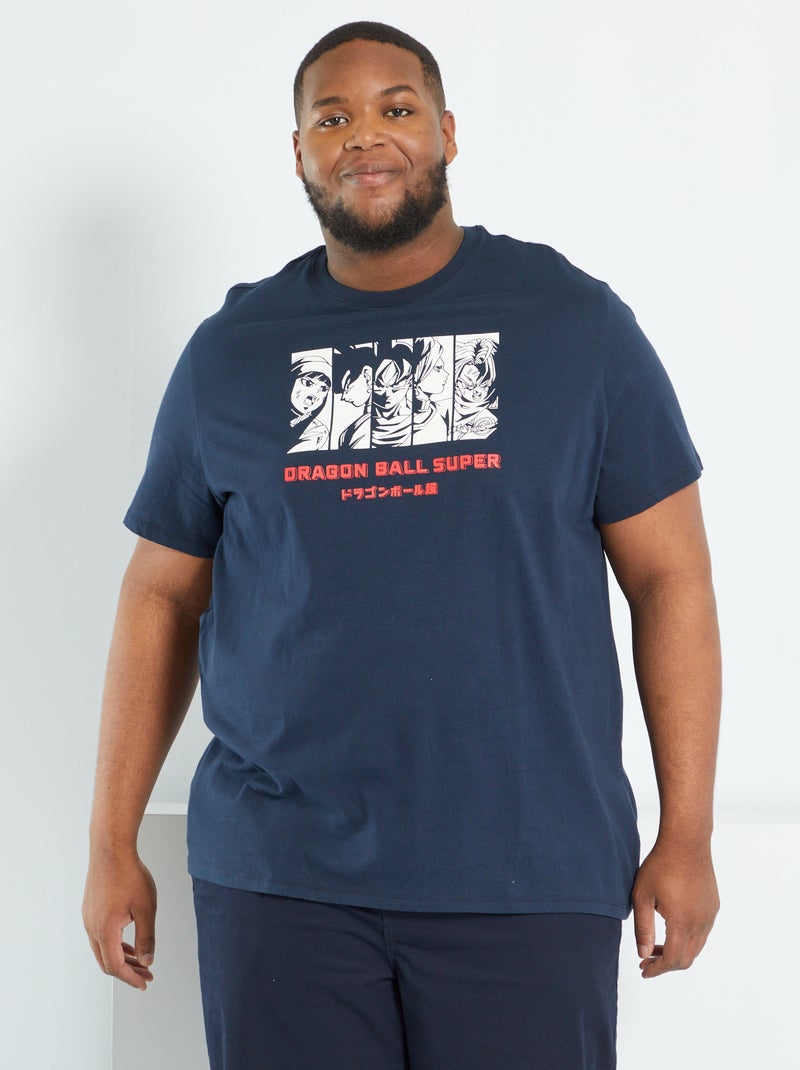 T-shirt in jersey 'Dragon Ball Z' BLU - Kiabi