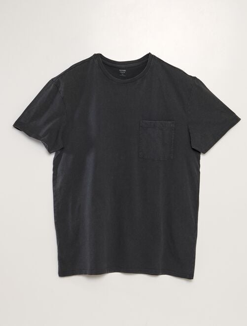 T-shirt in jersey effetto délavé - Kiabi