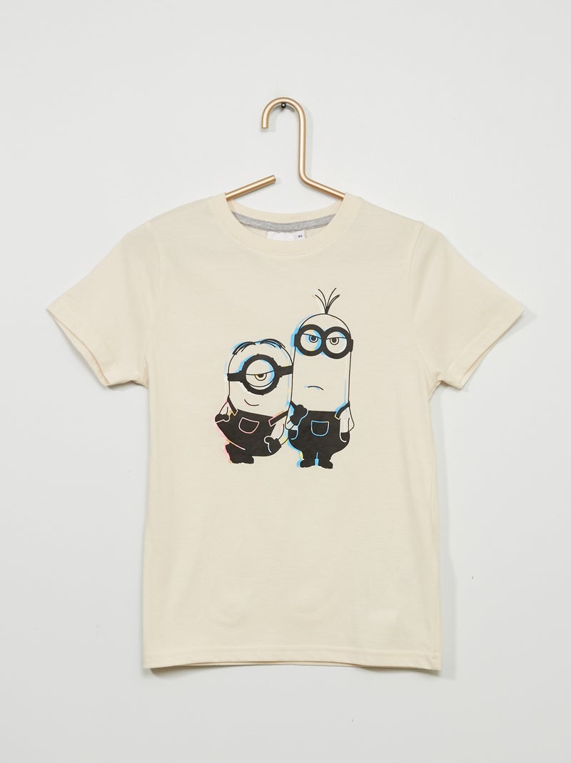 T-shirt in jersey 'I Minions' GRIGIO - Kiabi