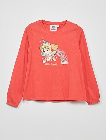 Saldi T-shirt e magliette da bambina - rosso - Kiabi