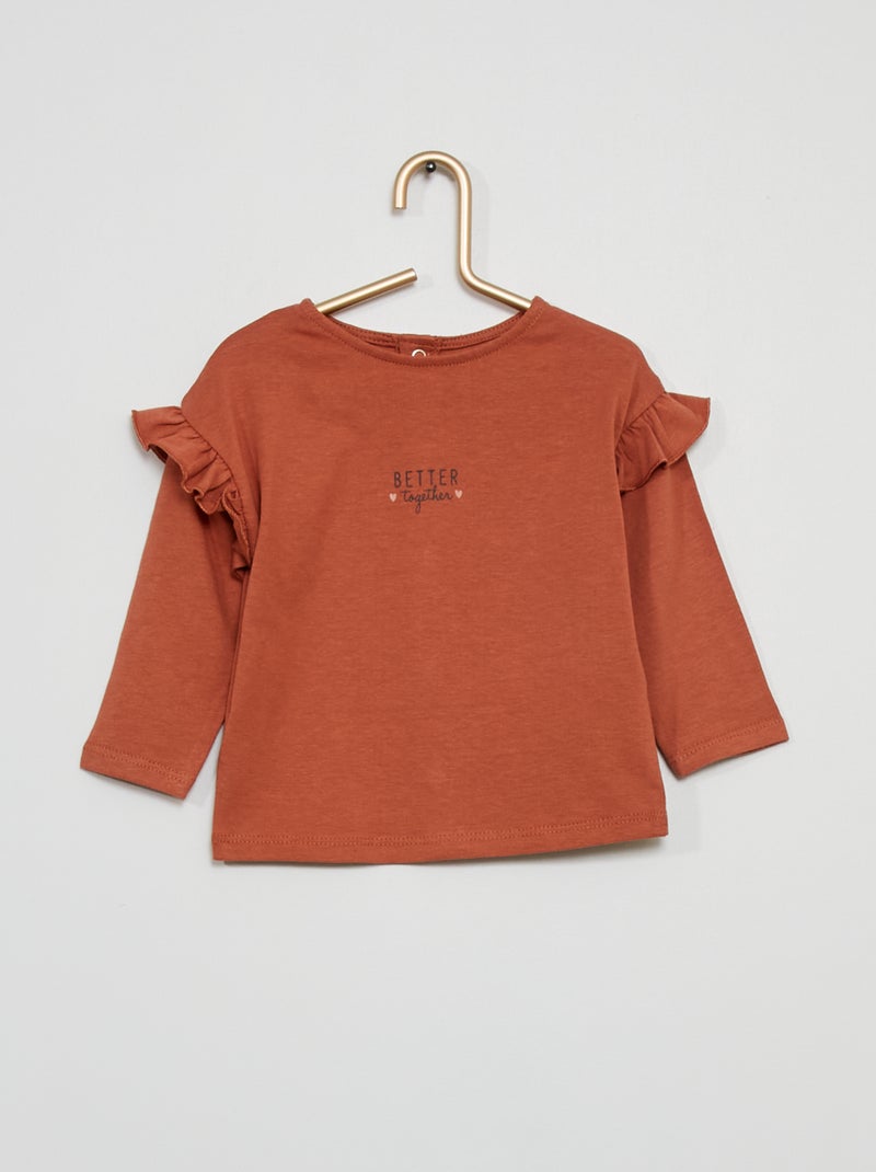 T-shirt in jersey ROSA - Kiabi