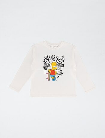 T-shirt in jersey 'Simpson' 'Bart'