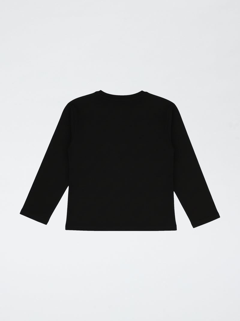 T-shirt in jersey \'Simpson\' \'Bart\' Nero - Kiabi