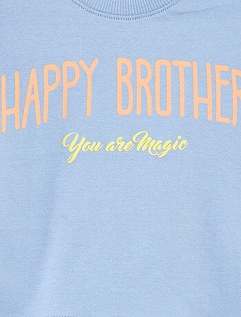T-shirt in jersey stampata