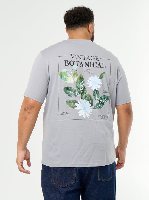 T-shirt in jersey stampato a maniche corte - Kiabi