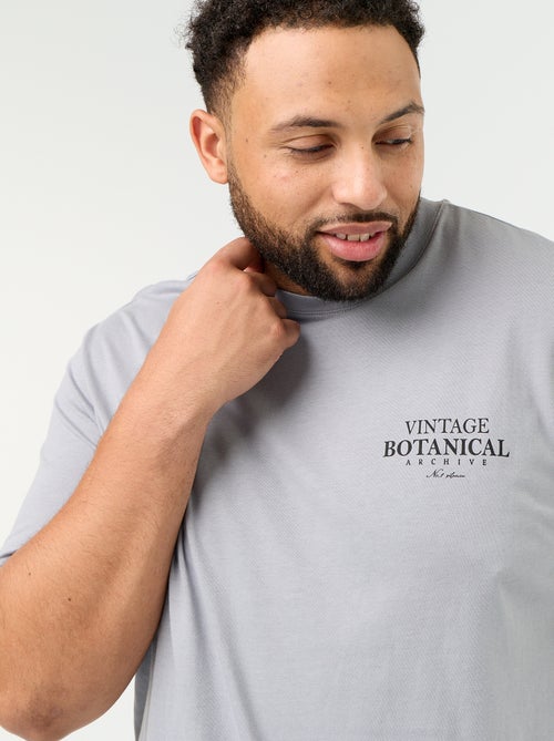 T-shirt in jersey stampato a maniche corte - Kiabi