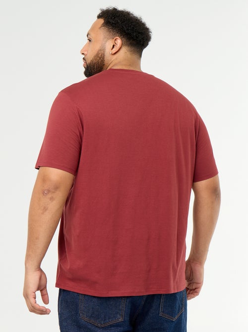 T-shirt in jersey stampato a maniche corte - Kiabi
