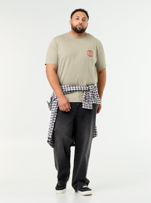 T-shirt in jersey stampato a maniche corte - Kiabi