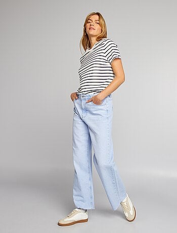 T-shirt in jersey stampato