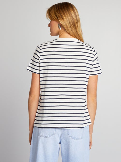 T-shirt in jersey stampato - Kiabi