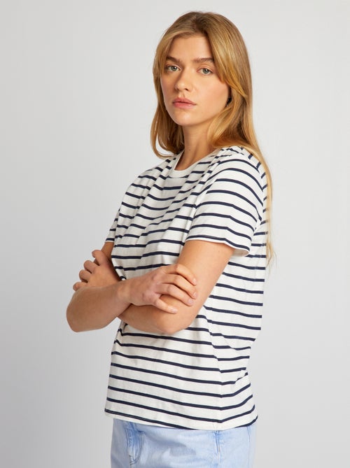 T-shirt in jersey stampato - Kiabi