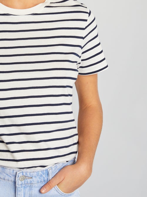 T-shirt in jersey stampato - Kiabi