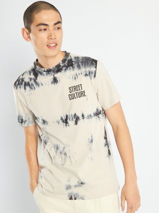 T-shirt in jersey tie and dye