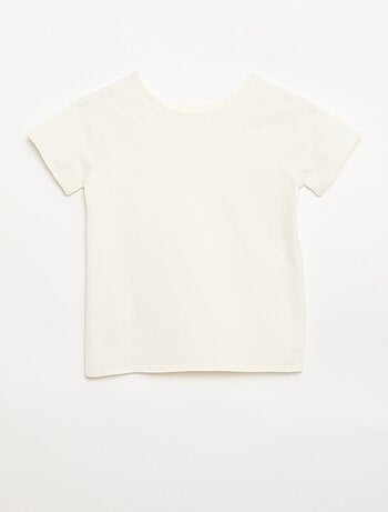 T-shirt in jersey tinta unita - Collezione facile da indossare