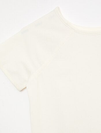 T-shirt in jersey tinta unita - Collezione facile da indossare