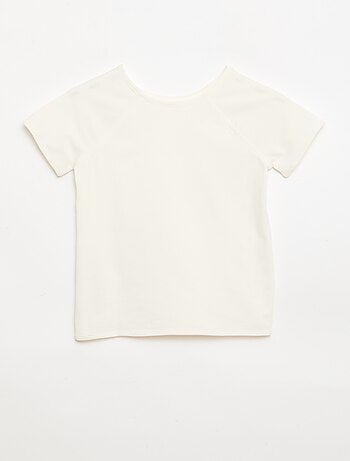T-shirt in jersey tinta unita - Collezione facile da indossare